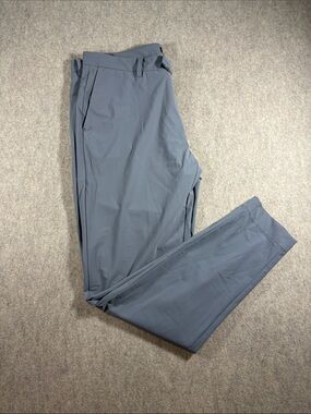 NWOT Peter Millar Crown Crafted Blade Performance Ankle Pant 35x30 in “Gale”